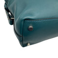 Load image into Gallery viewer, Metier Lost at Sea Teal Blue Verite City Small Handmade Italian Calfskin Leather Handbag