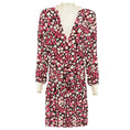 Load image into Gallery viewer, ME + EM Pink / Ivory / Black Multi Floral Printed Dress with Belt