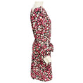 Load image into Gallery viewer, ME + EM Pink / Ivory / Black Multi Floral Printed Dress with Belt