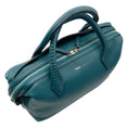 Load image into Gallery viewer, Metier Lost at Sea Teal Blue Verite City Small Handmade Italian Calfskin Leather Handbag