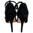 Load image into Gallery viewer, Laurence Dacade Black Suede Faye Pumps with Strass Bow