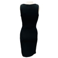 Load image into Gallery viewer, Valentino Black / White Sleeveless Knit Bandage Dress