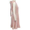 Load image into Gallery viewer, RED Valentino Light Pink Flutter Dress with Back Neck Tie