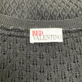 Load image into Gallery viewer, RED Valentino Black Wool Crochet Knit Dress