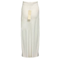 Load image into Gallery viewer, Lars Andersson White Full Milano Knit Long Skirt