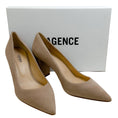 Load image into Gallery viewer, L'Agence Cashew Suede Gilles Pumps