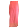 Load image into Gallery viewer, Dries van Noten Pink and Salmon Two-Tone Silk Wrap Skirt
