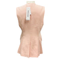 Load image into Gallery viewer, Veronica Beard Pink Shell Lois Linen Vest Top