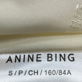 Load image into Gallery viewer, Anine Bing Ivory Annita Button Front Tweed Jacket