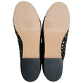 Load image into Gallery viewer, Freda Salvador Black Leather Riley Woven Round Toe Flats