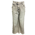 Load image into Gallery viewer, Iro Mixed Grey Andreea Button Side Wide Leg Jeans