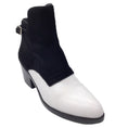 Load image into Gallery viewer, Alexander Wang White / Black Leather and Calf Hair Boots
