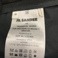 Load image into Gallery viewer, Jil Sander Black 2023 Buckle Detail Flared Pleat-front Trousers