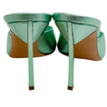 Load image into Gallery viewer, Casadei Flash Green Light Leather Blade Mules