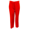 Load image into Gallery viewer, Loro Piana Orange Tapered Linen Trousers