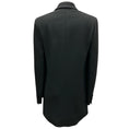 Load image into Gallery viewer, Michael Kors Collection Black Satin Collar Crepe Tuxedo Jacket