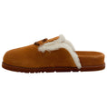 Load image into Gallery viewer, Simkhai Chestnut Suede Shealing Mila Clogs