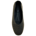 Load image into Gallery viewer, Simkhai Black Leather Eden Flats with Gold Studs