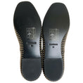 Load image into Gallery viewer, Simkhai Black Leather Eden Flats with Gold Studs
