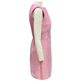 Load image into Gallery viewer, Balenciaga Pink / Grey Sleeveless Jacquard Mini Dress