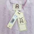 Load image into Gallery viewer, Figue Lilac Cotton Nathan Pleat Front Blouse