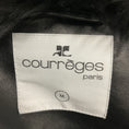 Load image into Gallery viewer, Courreges Black Asymmetric Lamb Shearling Fur and Lambskin Leather Jacket