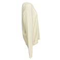 Load image into Gallery viewer, Alexander McQueen Cream Skull Embellished Cashmere Knit Pullover Sweater