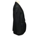 Load image into Gallery viewer, Dries Van Noten Black Metallic Shimmer Lurex Jacquard Blazer Jacket