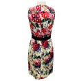 Load image into Gallery viewer, Dolce & Gabbana Ivory / Pink Multi Floral Metallic Cocktail Dress