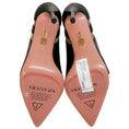 Load image into Gallery viewer, Aquazzura Black Snake / Fine Mesh The Spy Pump 105