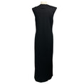 Load image into Gallery viewer, Jean Paul Gaultier Femme Black Sleeveless Jersey Stretch Midi Dress