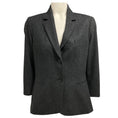 Load image into Gallery viewer, The Row Charcoal Grey Two Button Wool Jacket