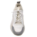 Load image into Gallery viewer, Stella McCartney Eclypse White / Silver Metallic Glitter Detail Chunky Sole Lace-up Leather Sneakers