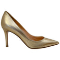 Load image into Gallery viewer, Gianvito Rossi Mekong Gold Leather Gianvito 85 Pumps