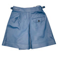 Load image into Gallery viewer, Hermes Blue Calfskin Leather Shorts