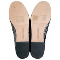 Load image into Gallery viewer, Freda Salvador Gunmetal Woven Leather Roma Ballet Flats