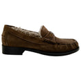 Load image into Gallery viewer, Casade Brown Suede Shearling Lined Loafers