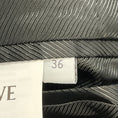 Load image into Gallery viewer, Loewe Black Asymmetric Single Button Tailored Stretch Viscose Blazer Jacket
