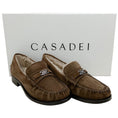 Load image into Gallery viewer, Casade Brown Suede Shearling Lined Loafers