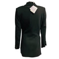 Load image into Gallery viewer, Loewe Black Asymmetric Single Button Tailored Stretch Viscose Blazer Jacket