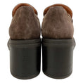 Load image into Gallery viewer, Casadei Brown Suede Chunky Heeled Loafers