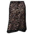 Load image into Gallery viewer, Lanvin Black / Pink 2016 Lace Skirt