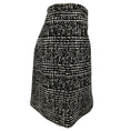 Load image into Gallery viewer, Michael Kors Collection Black / White Wool Mini Skirt