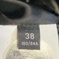 Load image into Gallery viewer, Versace Black Double Breasted Wool Pea Coat with Gold Medusa Medallion and Crystal Buttons