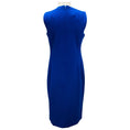 Load image into Gallery viewer, Akris Punto Cobalt Blue Sleeveless Midi Dress