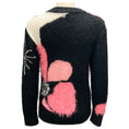 Load image into Gallery viewer, Chanel Black / White / Pink Cashmere Knit Pullover Sweater