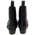 Load image into Gallery viewer, Paris Texas Black Leather Helena Ankle Moto Boots