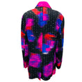 Load image into Gallery viewer, Dries Van Noten Black / Pink / Blue Multi Pleated Jacket