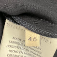 Load image into Gallery viewer, Stella McCartney Navy Blue / White Contrast Stitching Short Sleeved Asymmetric Hem Midi Dress