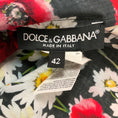 Load image into Gallery viewer, Dolce & Gabbana Black / Red Multi Floral Print Top